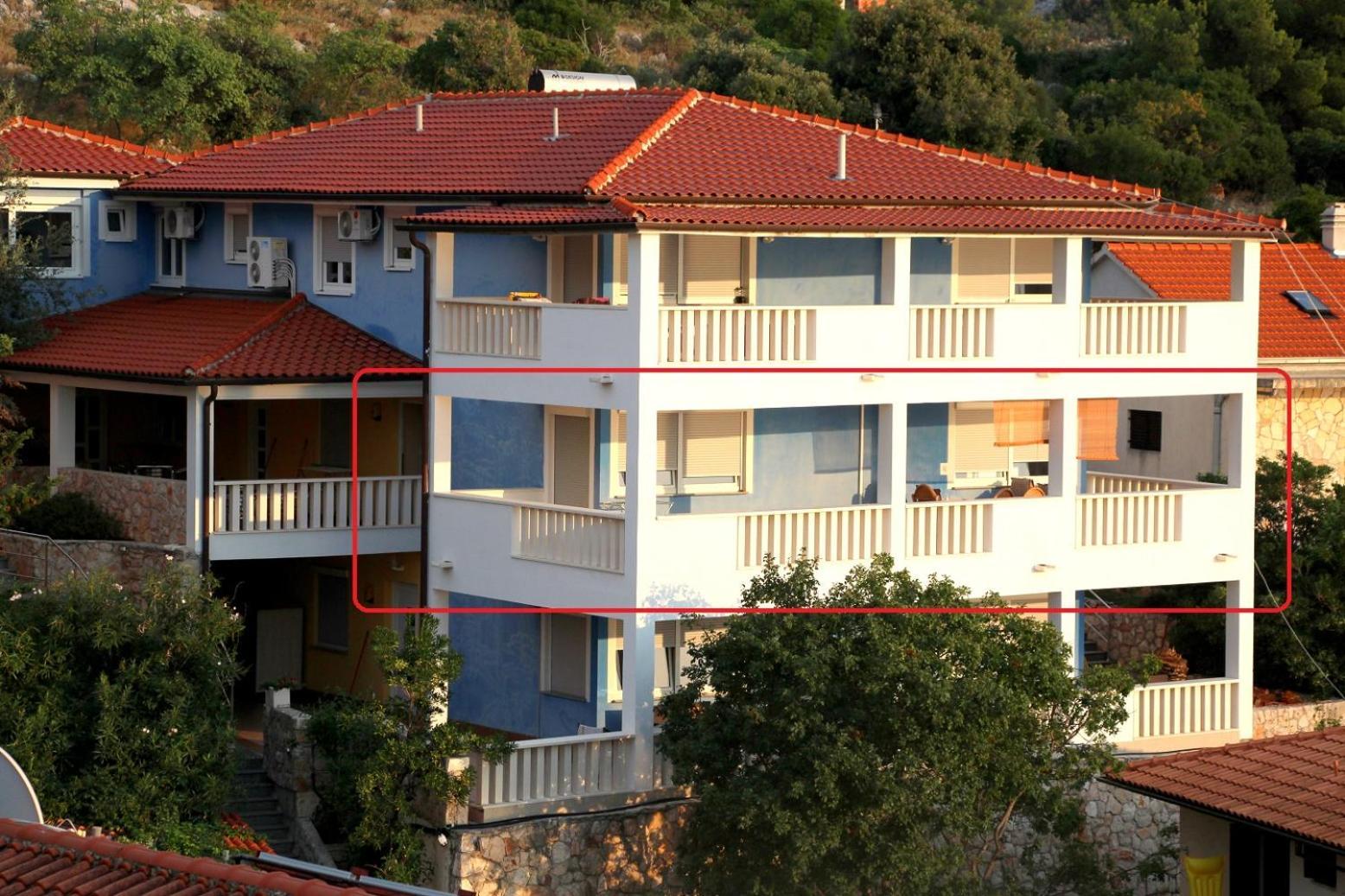 Oasis Blue Apartment Primosten Bagian luar foto
